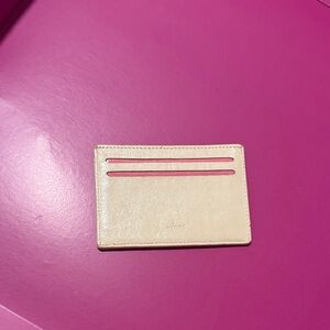 Elegant Cream Card Holder